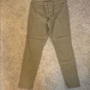 Khaki jeggings